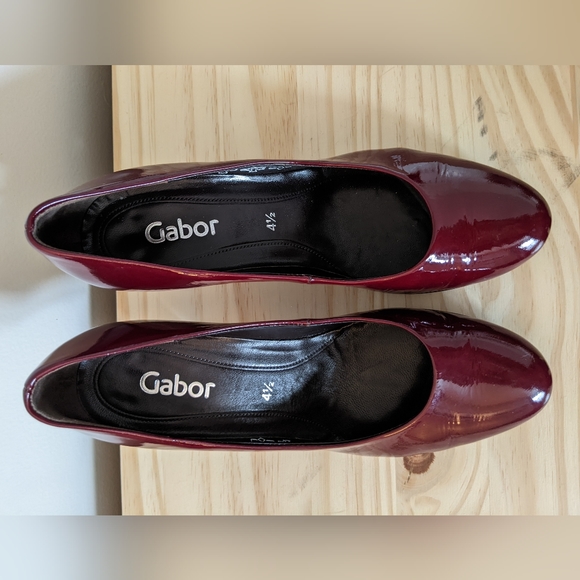Gabor patent leather heels, size 4.5 - Picture 7 of 9